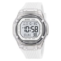 Skmei 2689WTTP white-transparent