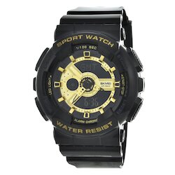 Skmei 1835BKGD black/gold (small size)
