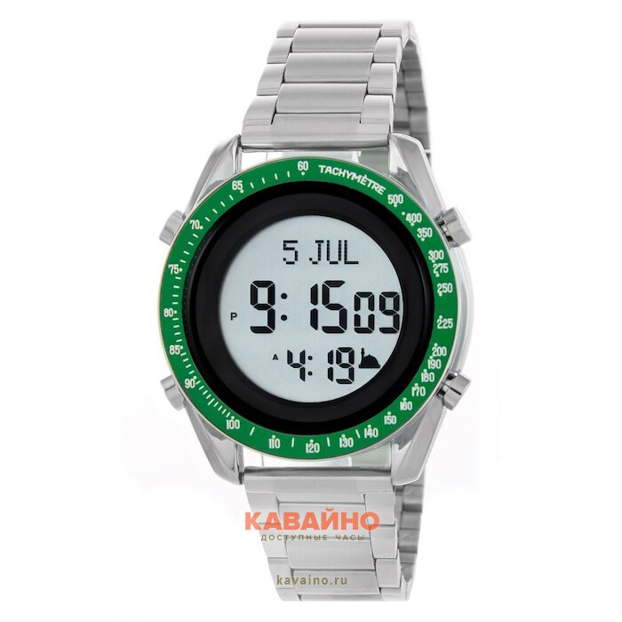 Skmei 2143SIGN silver-green (фото 2)