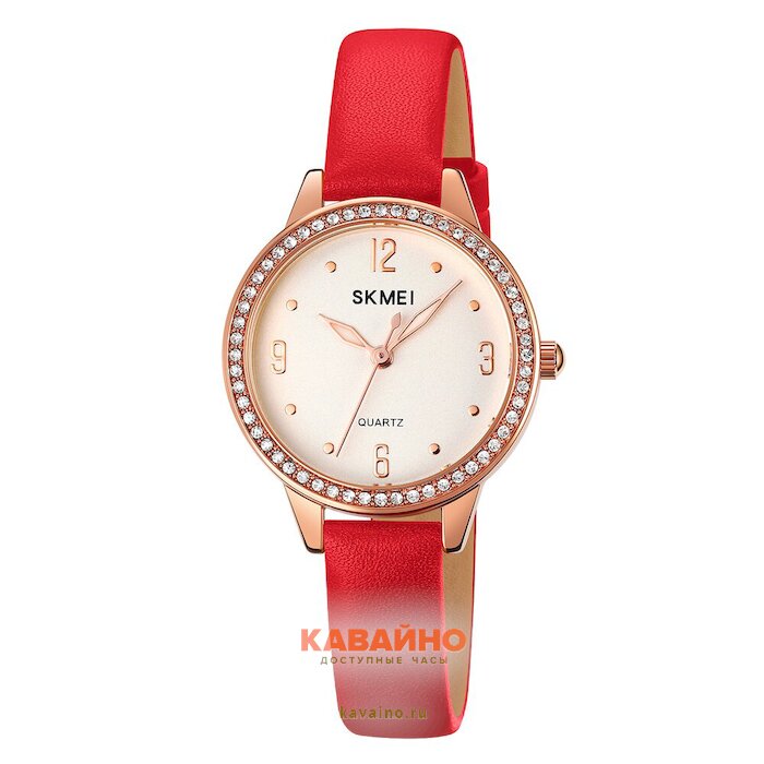 Skmei 2027RGRD rose gold/red (фото 2)