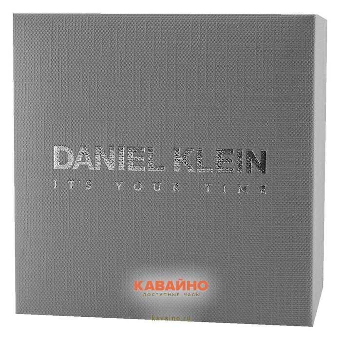 Коробочка дизайнерская белая для часов DANIEL KLEIN (фото 2)