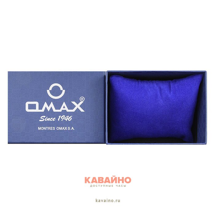 Коробочка для часов Omax маленькая синяя-6 (фото 2)