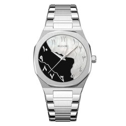 Skmei 9391SIBK silver/black/white