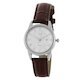 Skmei 9058LSIWTBN-S brown band white dail (lady) (фото 2)