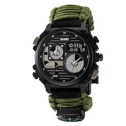 Skmei 2202NAG amry green-nylon