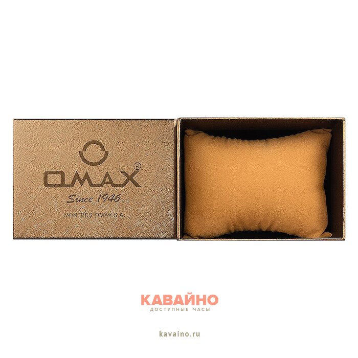 Коробочка для часов Omax маленькая золотая-3 (фото 2)