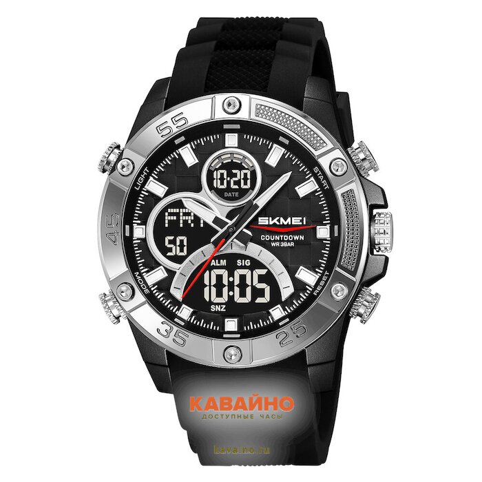 Skmei 2476BKSI black/silver купить в часовом интернет-магазине
