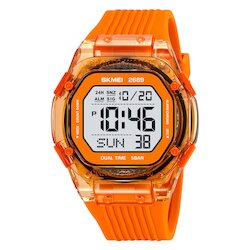 Skmei 2689OG orange-transparent