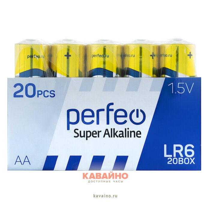 PERFEO LR6/20BOX Super Alkaline купить в часовом интернет-магазине