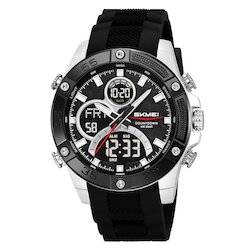 Skmei 2476BKWT black/white