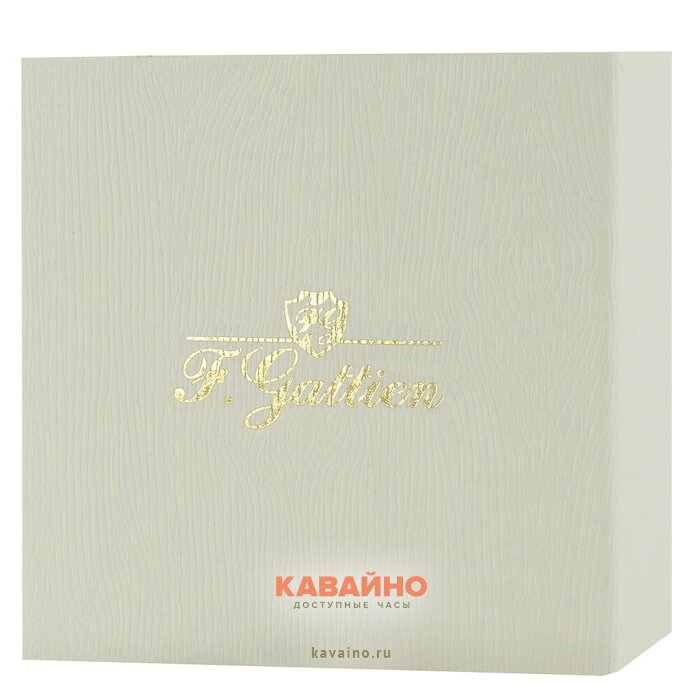 Коробочка для часов F.Gattien белая купить в часовом интернет-магазине