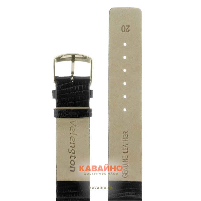 Velengton 20 черн змея с золот заст V20017 (фото 2)