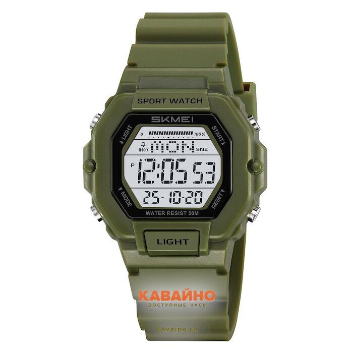 Skmei 2573AG army green купить в часовом интернет-магазине