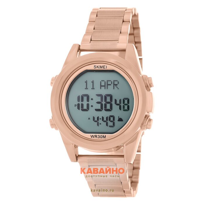 Skmei 1667RGWT rose gold/white (фото 2)