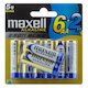 MAXELL LR6 Alkaline (6+2)BL (фото 2)