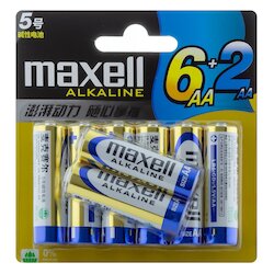 MAXELL LR6 Alkaline (6+2)BL