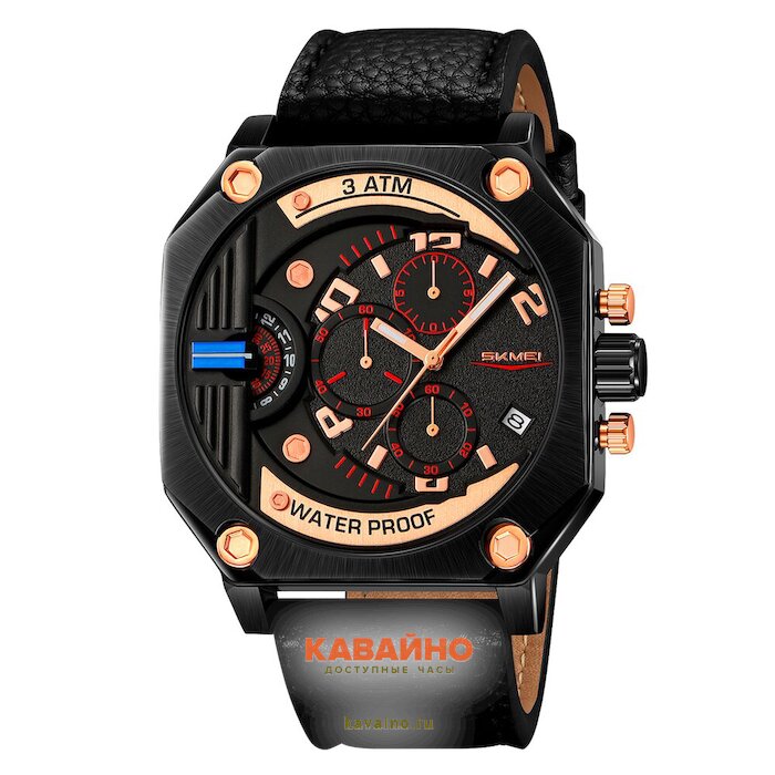 Skmei 9343BKBK black/black (фото 2)