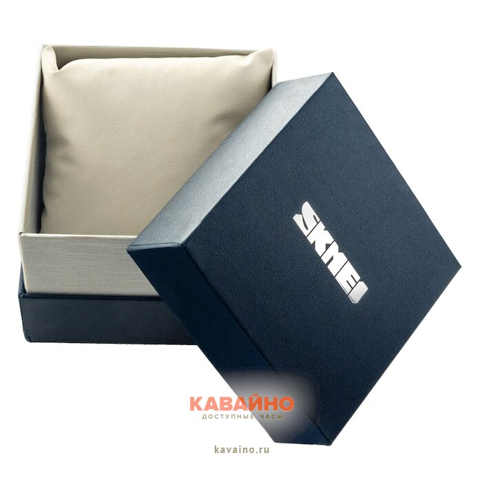 Коробочка для часов SKMEI blue white box купить в часовом интернет-магазине