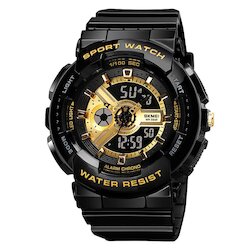 Skmei 1689BKGD black/gold (small size)