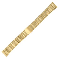 Браслет для Casio GB 138 (золото) 18 мм