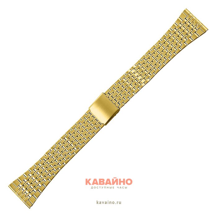 Браслет для Casio GB 138 (золото) 22 мм купить в часовом интернет-магазине