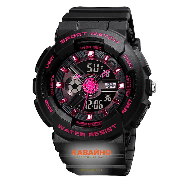 Skmei 1689RS rose red (small size) (фото 2)