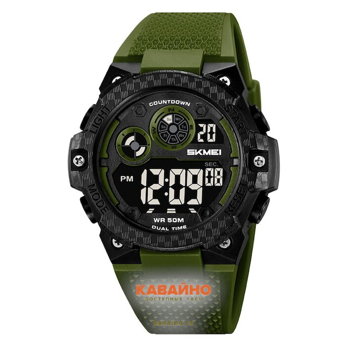 Skmei 2337AG army green купить в часовом интернет-магазине