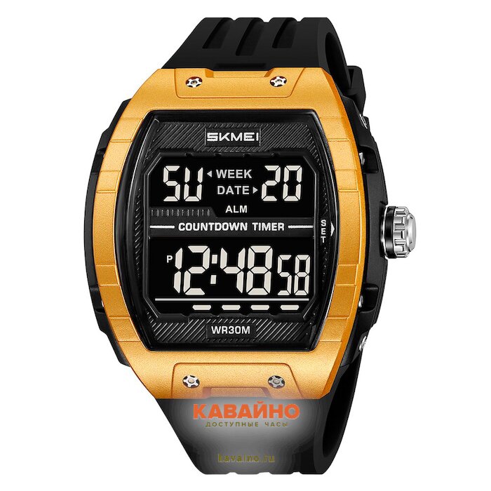 Skmei 2421BKGD black/gold купить в часовом интернет-магазине