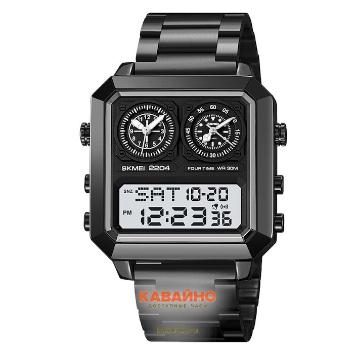 Skmei 2204BKWT black-white (фото 2)