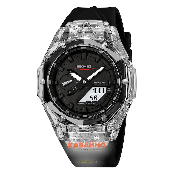 Skmei 2411WTBK white/black (фото 2)