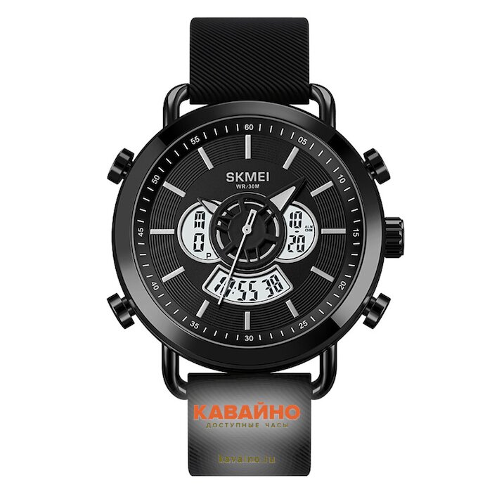 Skmei 1860BKWT black/white (фото 2)