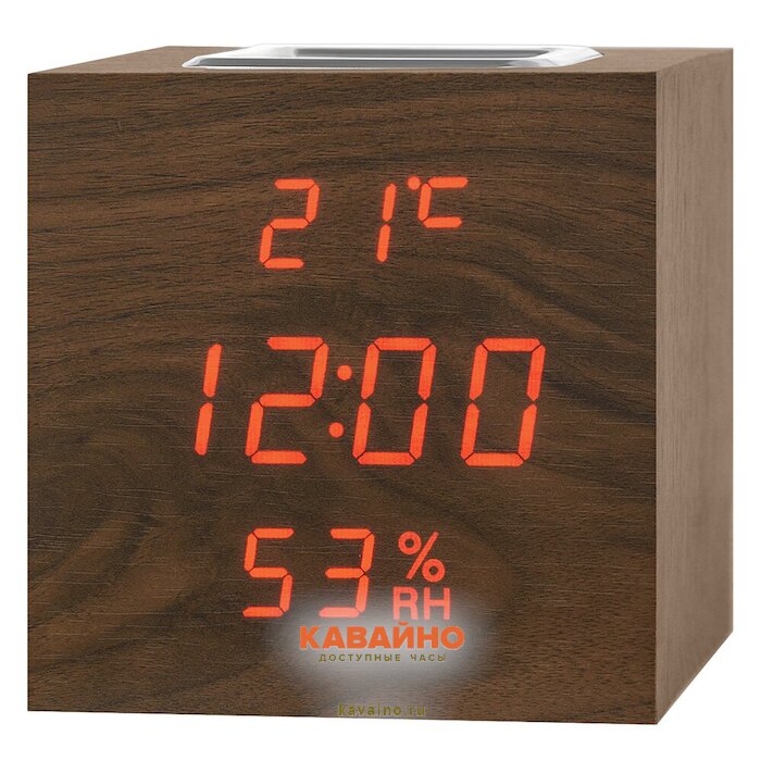 VST878S-1 крас.циф (тем-кор)+USB каб(без адапт) купить в часовом интернет-магазине