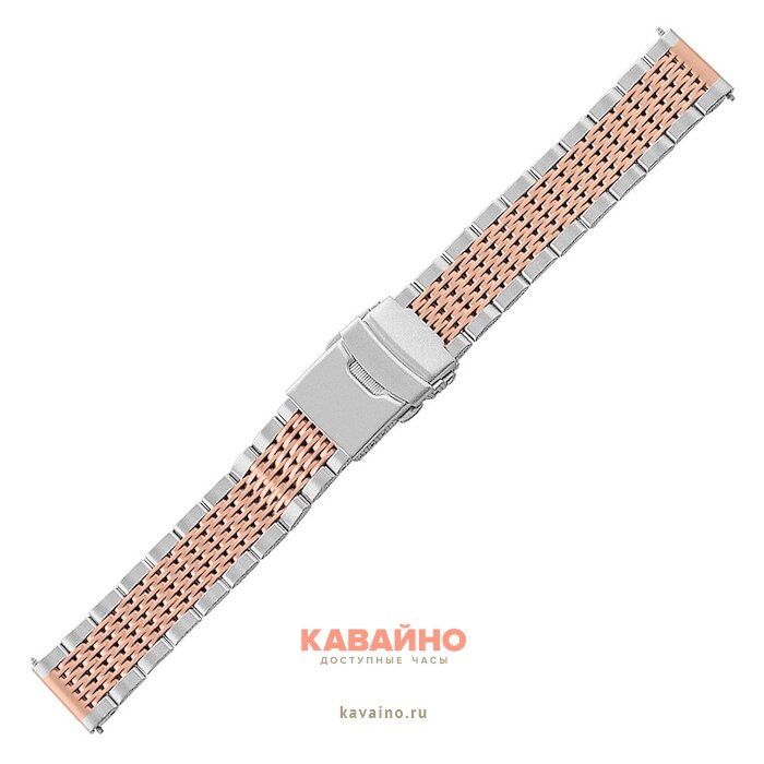 Ascent ZH19 18мм серебро/розовое золото купить в часовом интернет-магазине