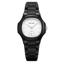 Skmei 2678BKWT blac/white