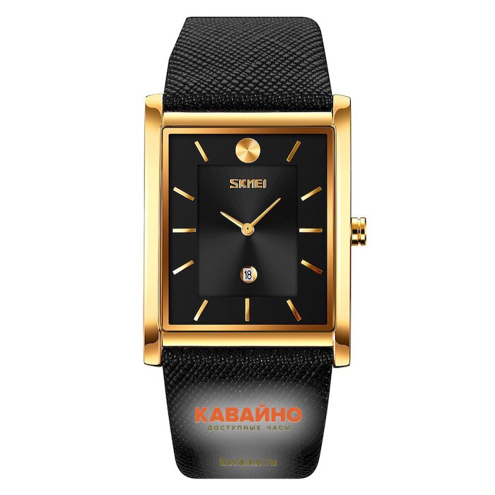 Skmei 9256GDBK gold black купить в часовом интернет-магазине