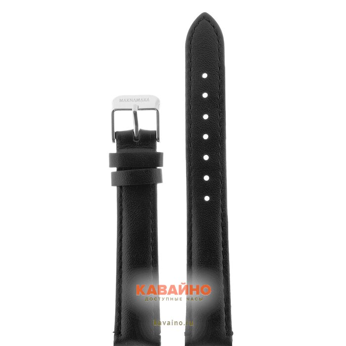 MAKNAMARA 16 мм змея чер матов сереб заст MP-16005 купить в часовом интернет-магазине