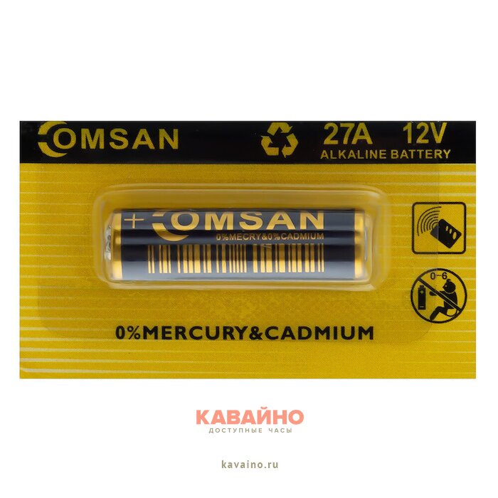 COMSAN LR27A, ALKALINE купить в часовом интернет-магазине