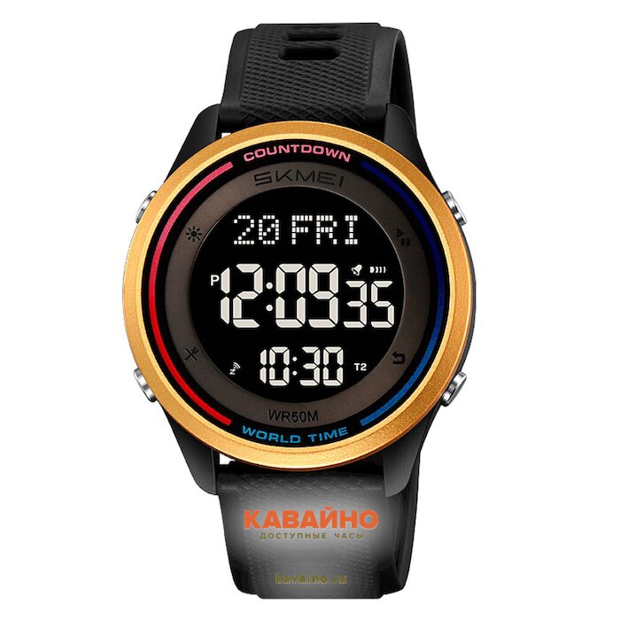 Skmei 2348BKGD black/gold (фото 2)
