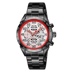 Skmei 9338BKSI black/silver