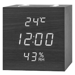 VST878S-6 бел. цифры (черный)+USB кабель (без адаптера)