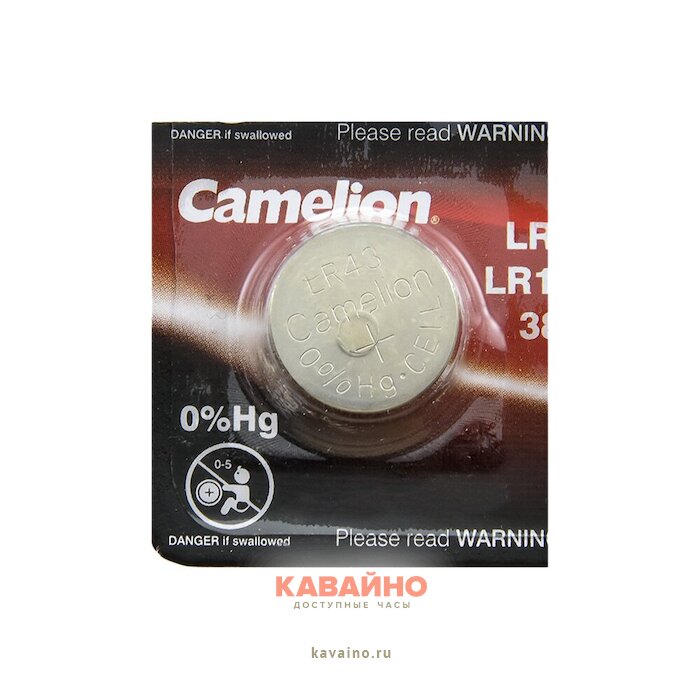 Camelion AG12/10BL LR43 купить в часовом интернет-магазине