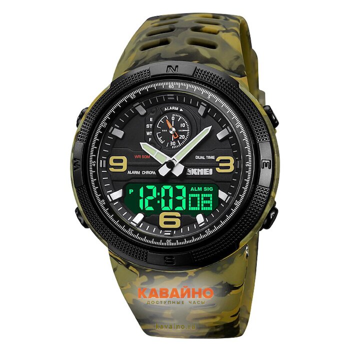 Skmei 1655CMGNBK army green camo-black (фото 2)