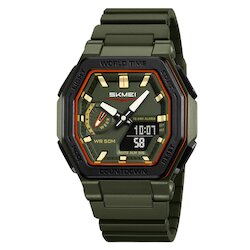 Skmei 2438AG army green