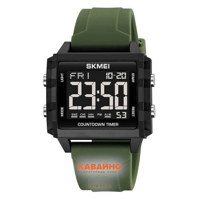 Skmei 2320BKGN black/army green купить в часовом интернет-магазине