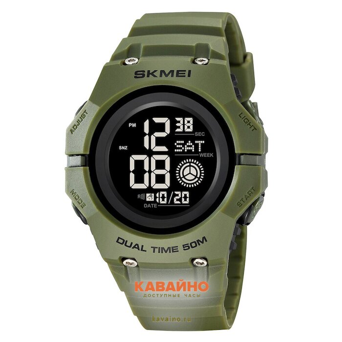 Skmei 2261AG army green (фото 2)
