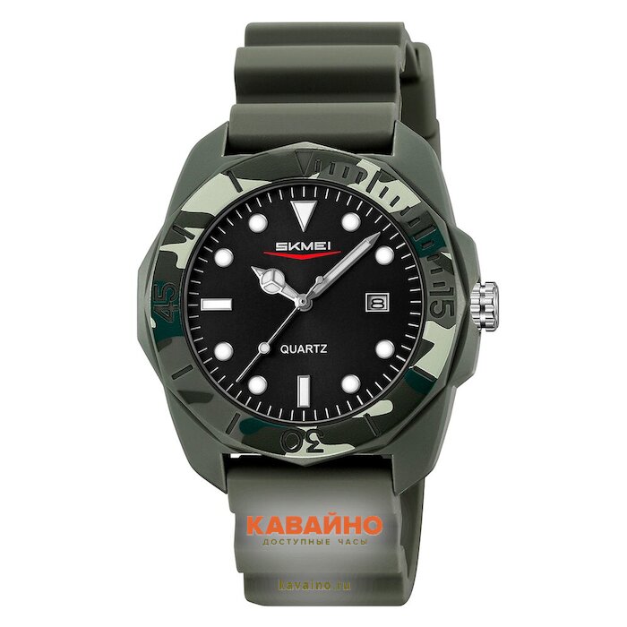 Skmei 2393AG army green (фото 2)