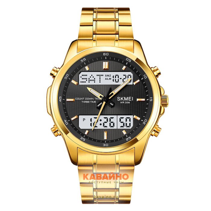 Skmei 2049GDWT gold/white (фото 2)