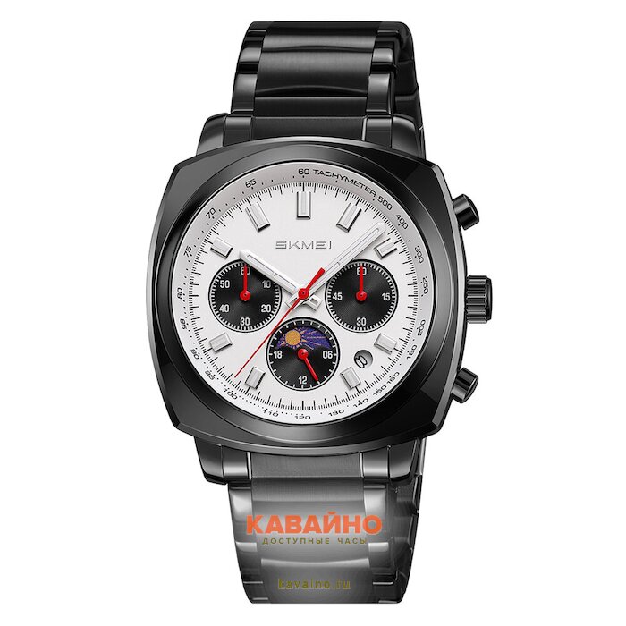 Skmei 9360BKSI black/silver (фото 2)