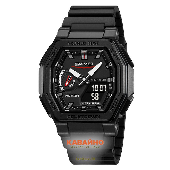 Skmei 2438BK black купить в часовом интернет-магазине