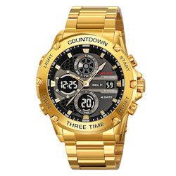 Skmei 2502SGD gold-steel